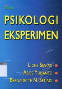 Image of Psikologi Eksperimen