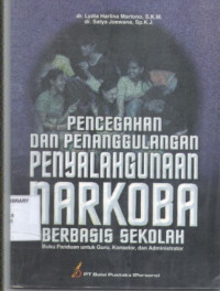 Image of Pencegahan dan penanggulangan penyalahgunaan NARKOBA Berbasis Sekolah