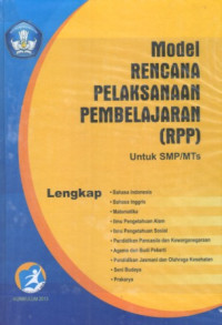 Image of Model Rencana Pelaksanaan Pembelajaran