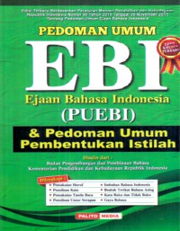 Image of Pedoman Umum EBI Ejaan Bahasa Indonesia (PUEBI)