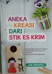 Image of Aneka Kreasi dari Stik Es Krim