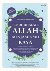 Image of Berdhuhalah, Allah Menjaminmu Kaya